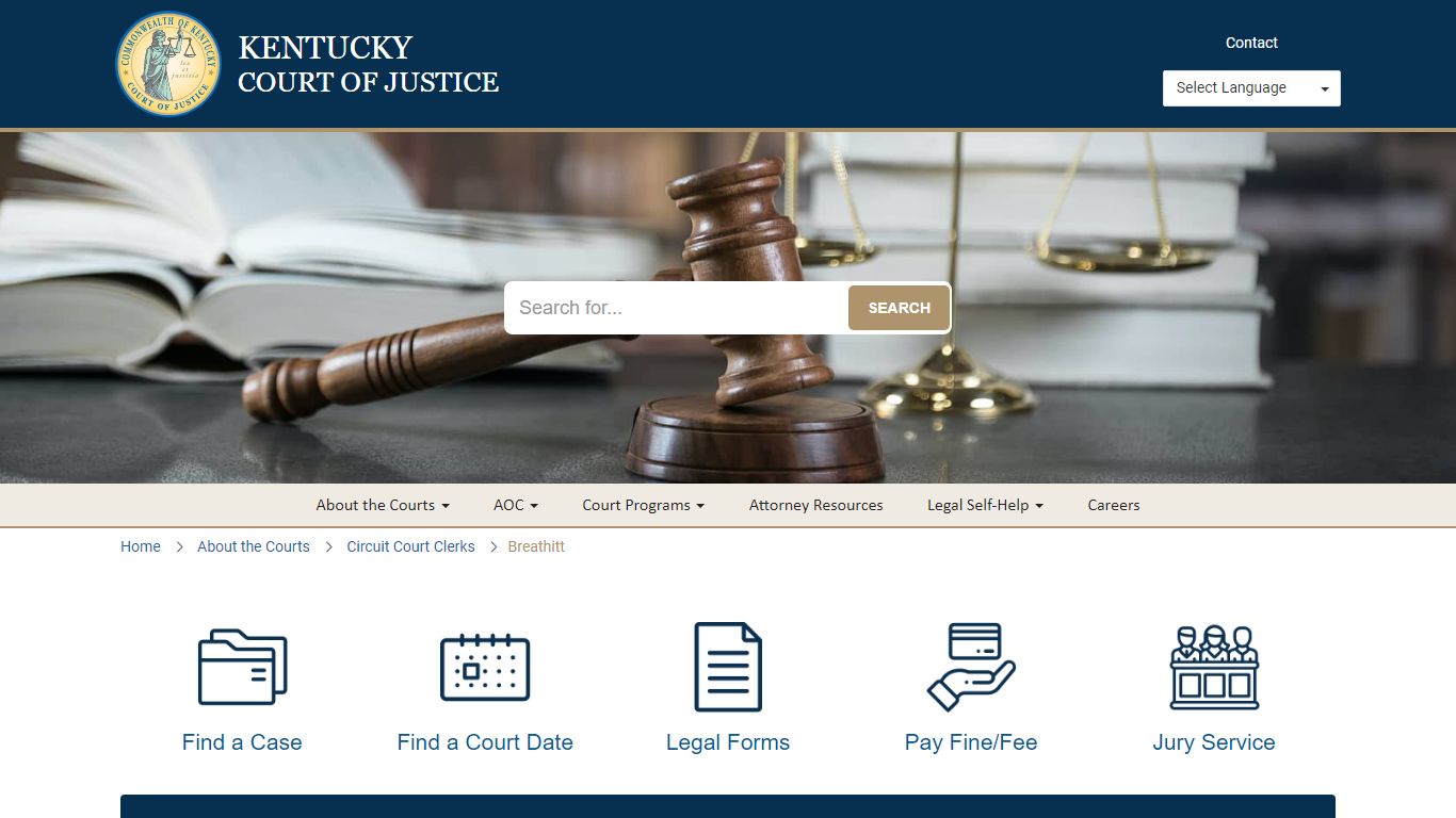 Breathitt - Kentucky Court of Justice